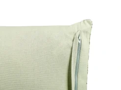 Cuscino decorativo RUNGIA Velluto 45 x 45 cm Verde Trama floreale