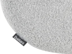 Cuscino decorativo SALVIA Bouclé 30 x 30 cm Grigio Tinta unita