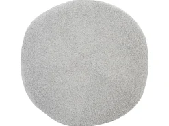 Cuscino decorativo SALVIA Bouclé 30 x 30 cm Grigio Tinta unita