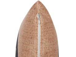 Cuscino decorativo SEBES Velluto 45 x 45 cm Beige Trama astratta