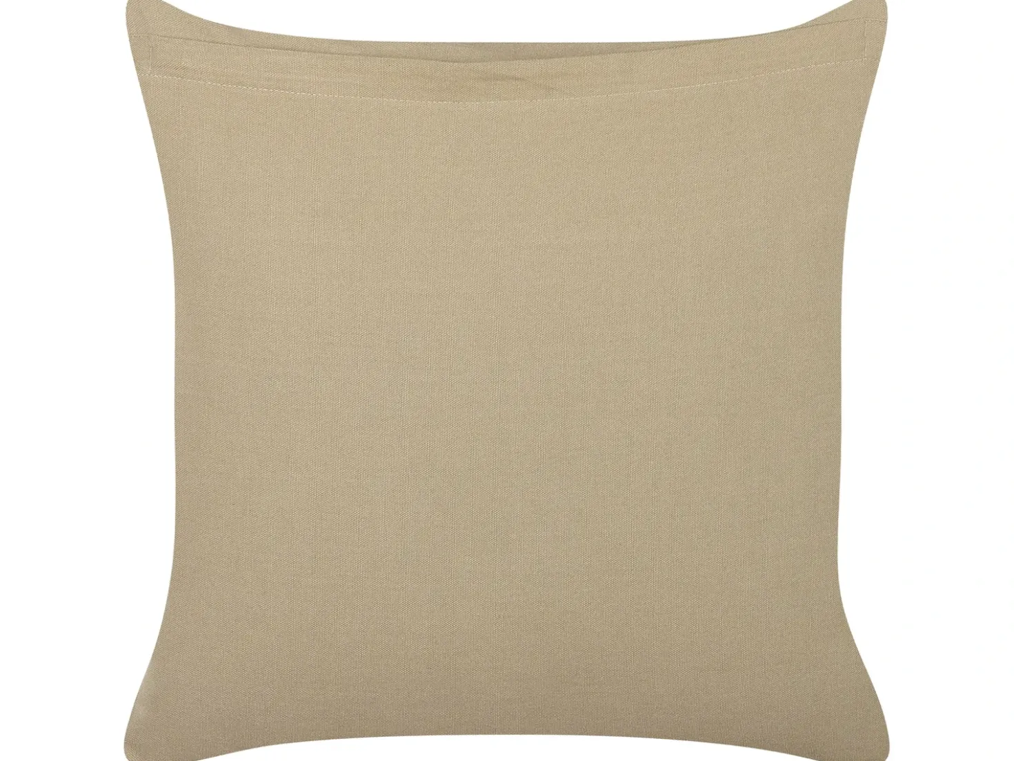 Cuscino decorativo SENECIO Cotone 45 x 45 cm Beige Trama geometrica