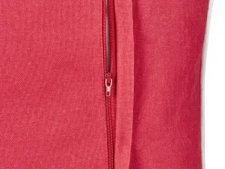 Cuscino decorativo SIDERASIS Velluto 45 x 45 cm Rosso Scritta