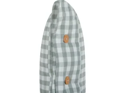 Cuscino decorativo TALYA 45 x 45 cm Verde menta Trama a scacchi