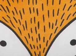 Cuscino decorativo VADODARA Cotone 50 x 40 cm Arancione Volpe