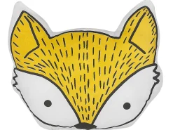 Cuscino decorativo VADODARA Cotone 50 x 40 cm Giallo Volpe