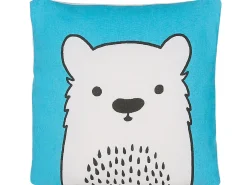 Cuscino decorativo WARANASI Cotone 45 x 45 cm Blu