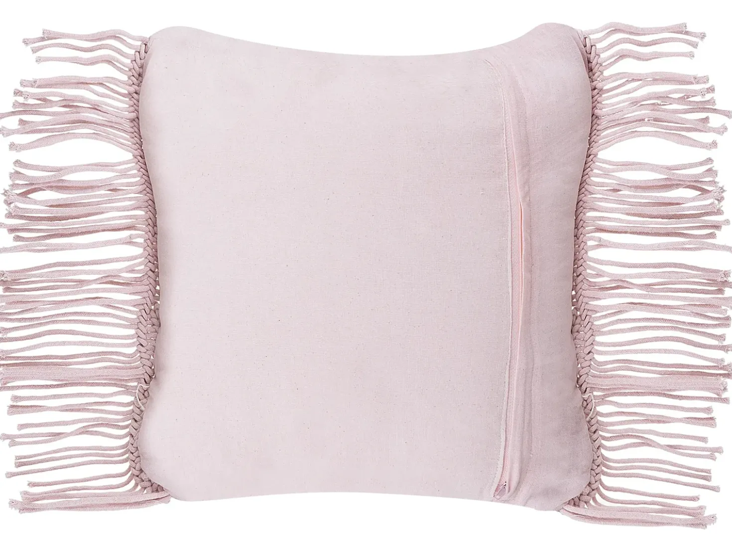 Cuscino decorativo YANIKLAR Cotone 40 x 40 cm Rosa Trama geometrica