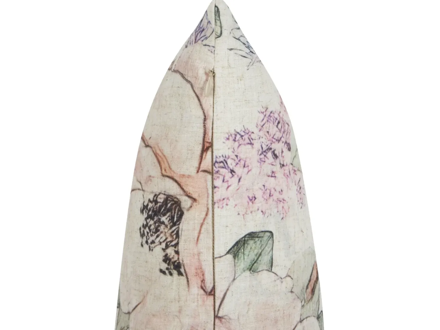 Cuscino decorativo ZAHRIYE 45 x 45 cm Viola Trama floreale