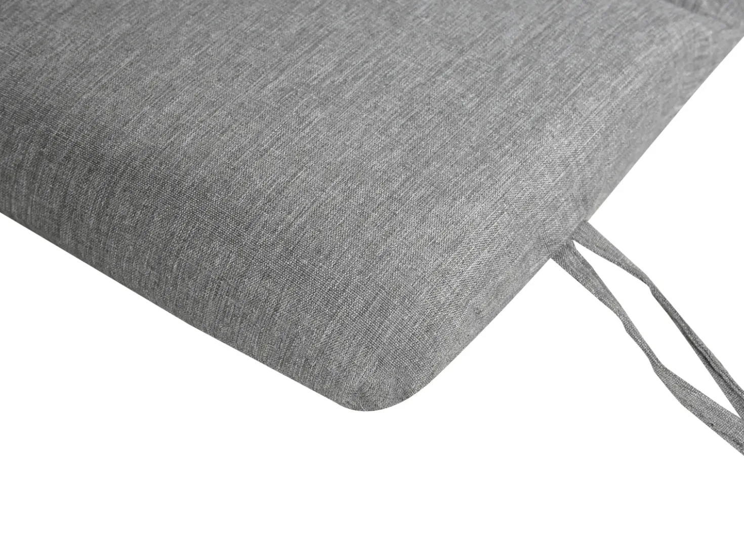 Cuscino per sdraio BRESCIA PREMIUM 180 x 60 cm Grigio melange