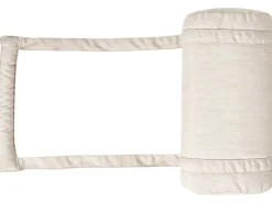 Cuscino per sdraio BRESCIA PREMIUM 180 x 60 cm Beige chiaro