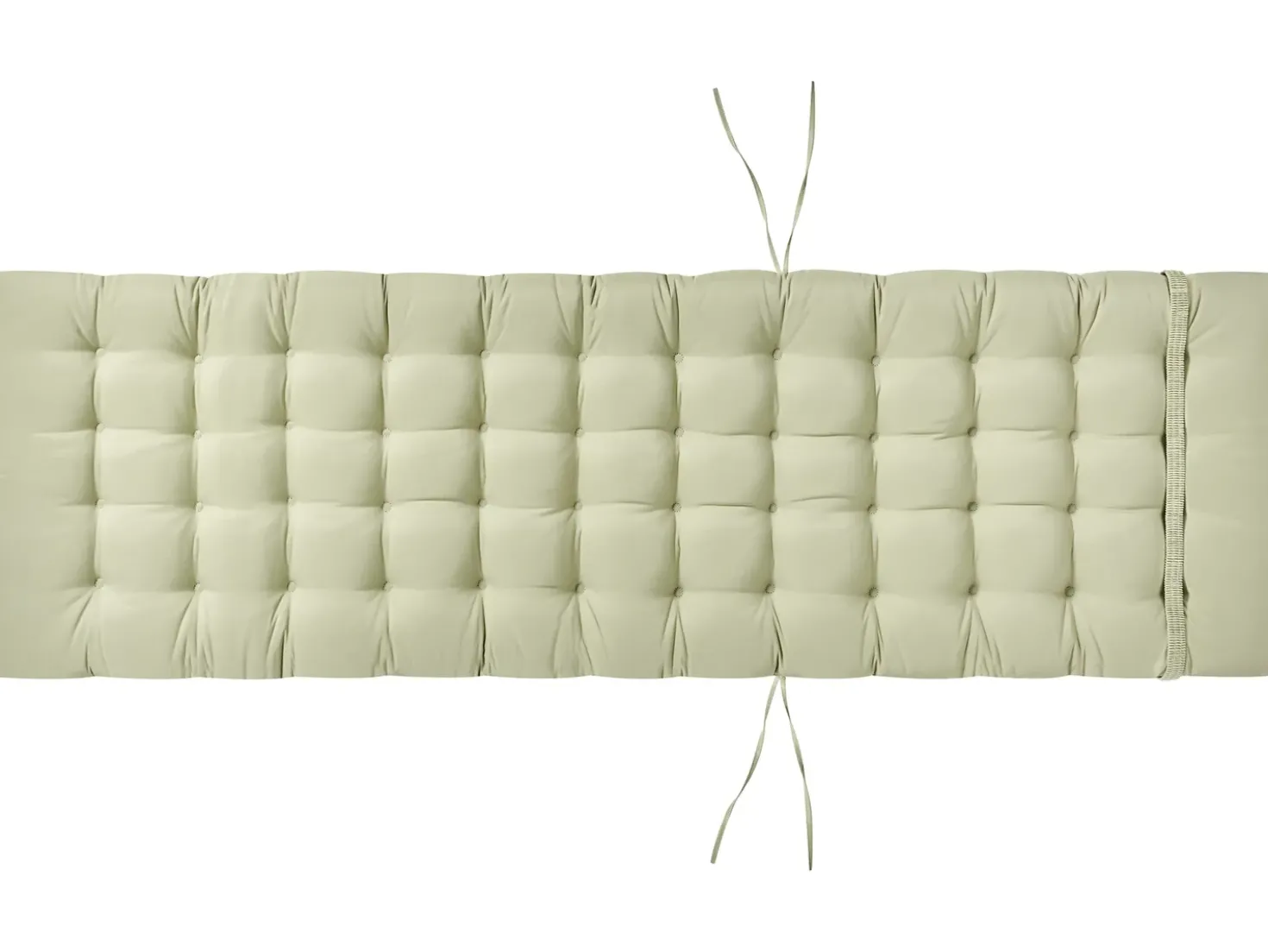 Cuscino per sdraio CESANA PREMIUM 192 x 56 cm Verde chiaro