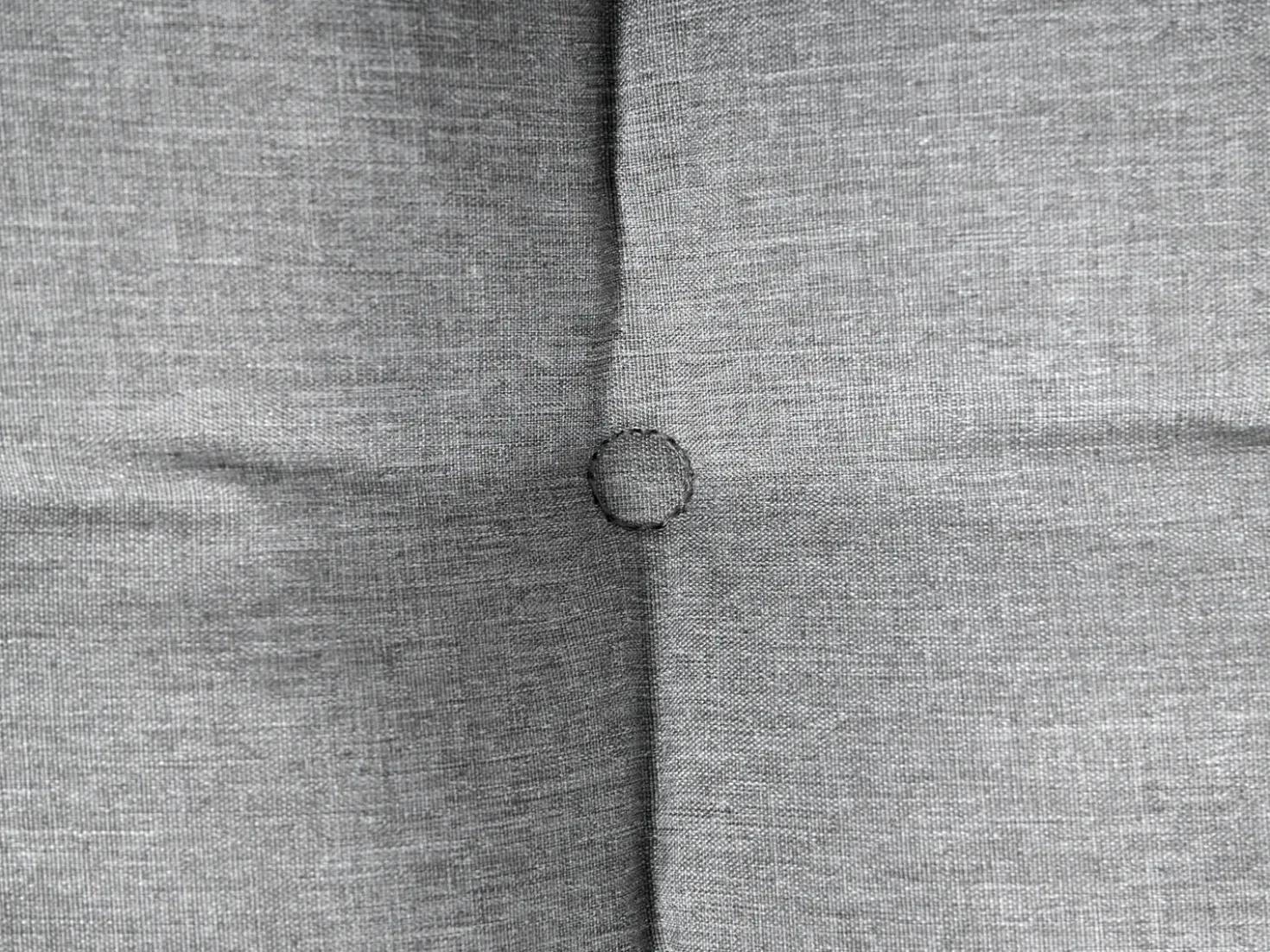 Cuscino per sdraio CESANA PREMIUM 192 x 56 cm Grigio melange