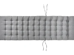 Cuscino per sdraio CESANA PREMIUM 192 x 56 cm Grigio melange