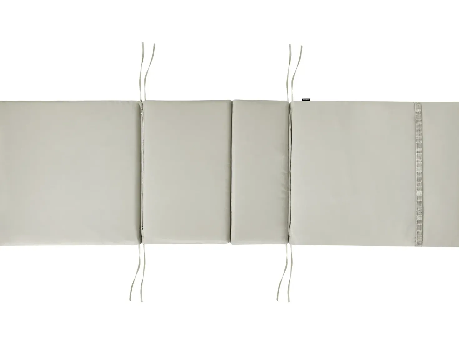 Cuscino per sdraio TOSCANA/JAVA/AMANTEA PREMIUM 189 x 58 cm Tortora