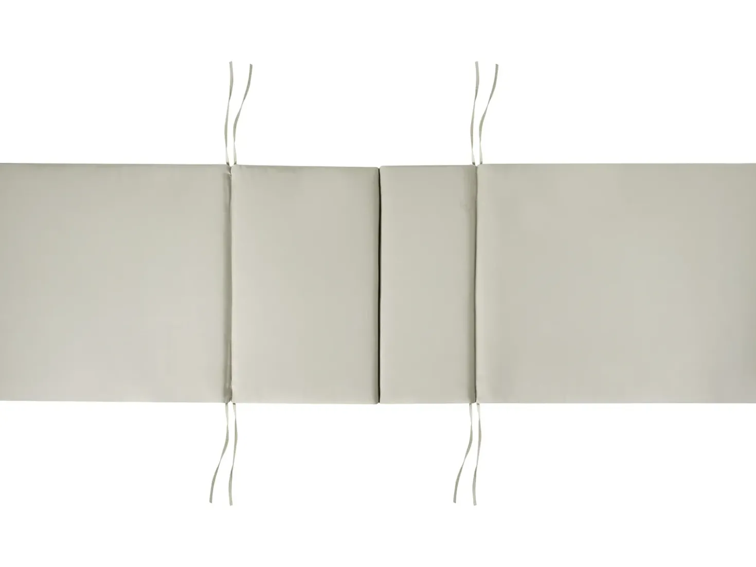 Cuscino per sdraio TOSCANA/JAVA/AMANTEA PREMIUM 189 x 58 cm Tortora