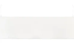 Cuscino per sedile a panca VIVARA 169 x 50 cm Bianco