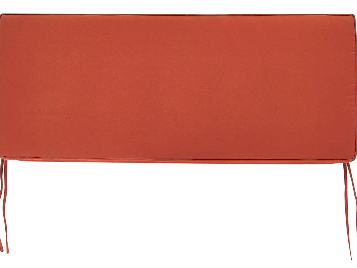 Cuscino per sedile a panca SOVANA 45 x 110 cm Rosso scuro