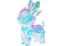 Decorazione a LED PIENI Renna 35 cm Multicolore