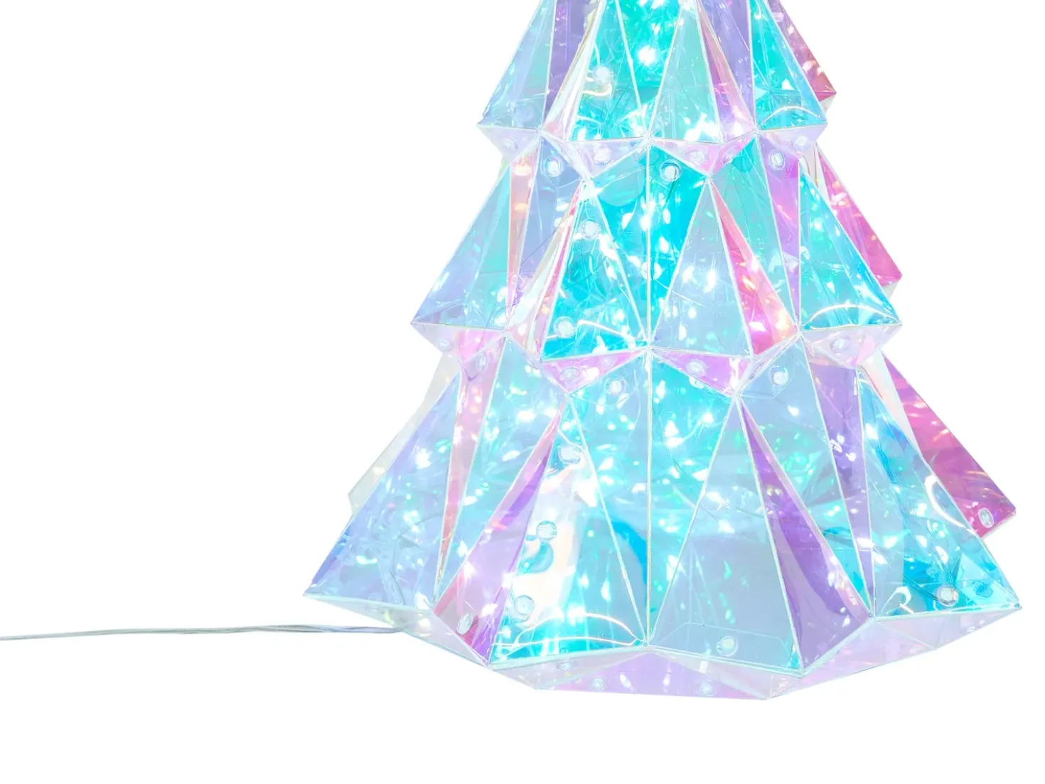 Decorazione a LED UNUKA Albero di Natale 40 cm Multicolore