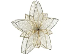 Decorazione da appendere all'aperto LED HOFSOS Stella 50 cm Argento