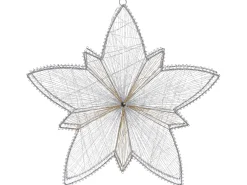 Decorazione da appendere all'aperto LED HOFSOS Stella 50 cm Argento
