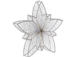 Decorazione da appendere all'aperto LED HOFSOS Stella 50 cm Argento