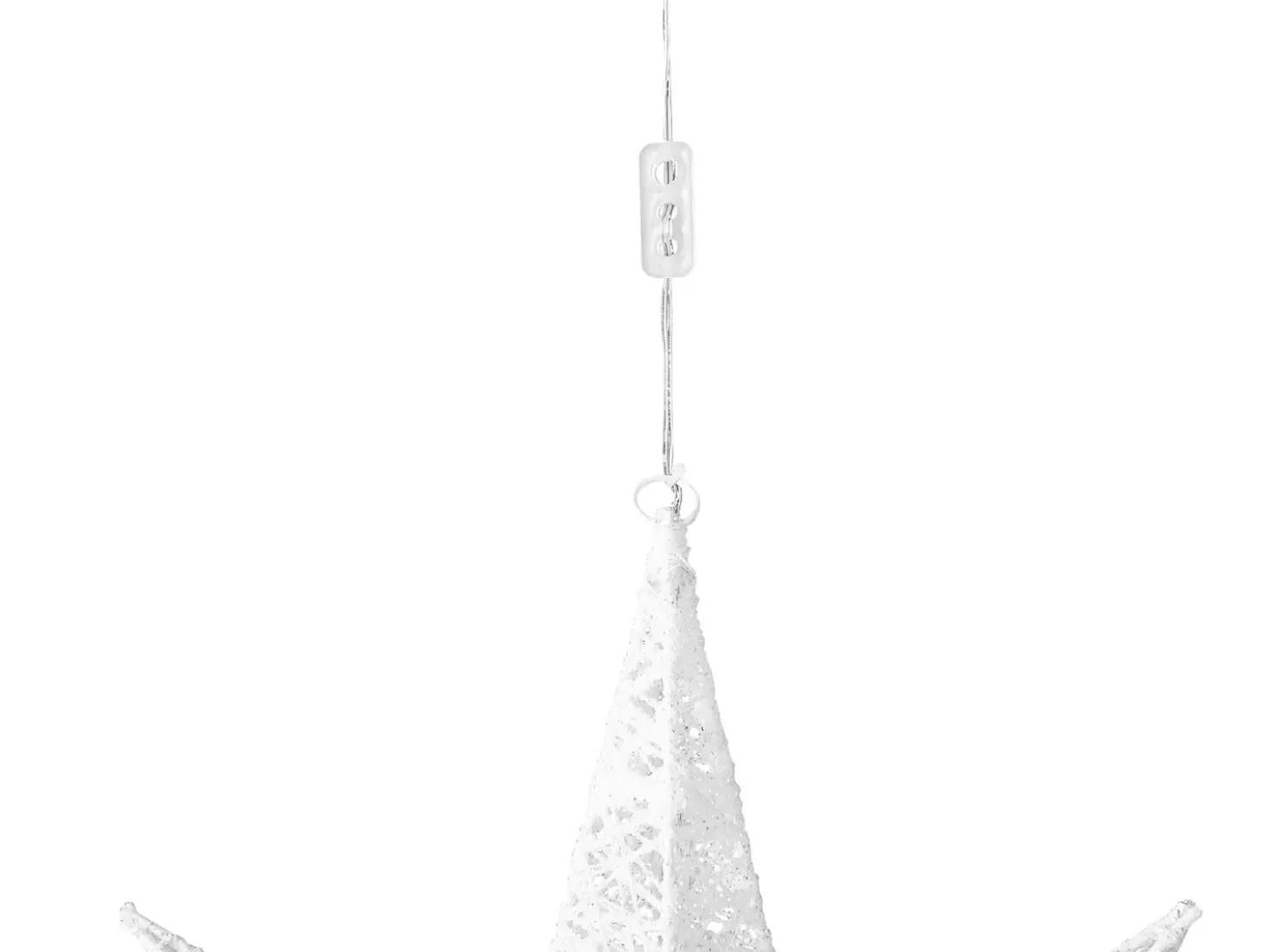 Decorazione da appendere all'aperto LED OSMA Stella 67 cm Bianco