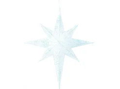 Decorazione da appendere all'aperto LED OSMA Stella 67 cm Bianco