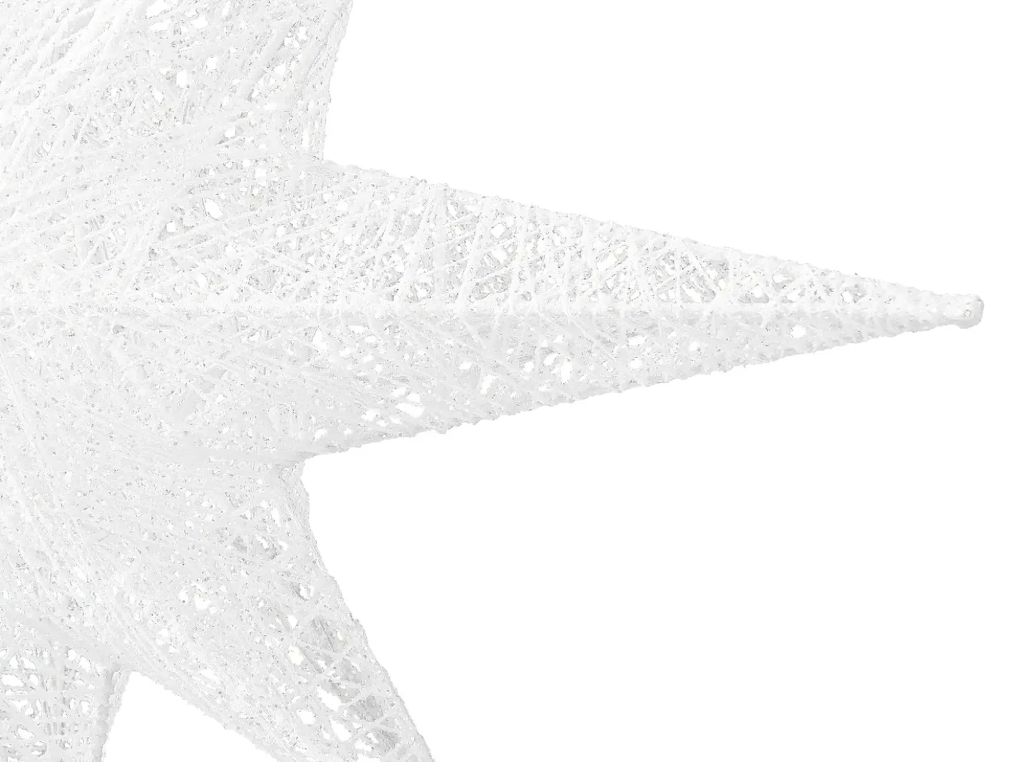 Decorazione da appendere all'aperto LED OSMA Stella 67 cm Bianco