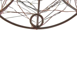 Decorazione da appendere all'aperto LED NELLIM Renna 47 cm Nero