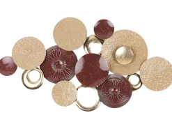 Decorazione da parete BROMINE Metallo 69 cm Oro