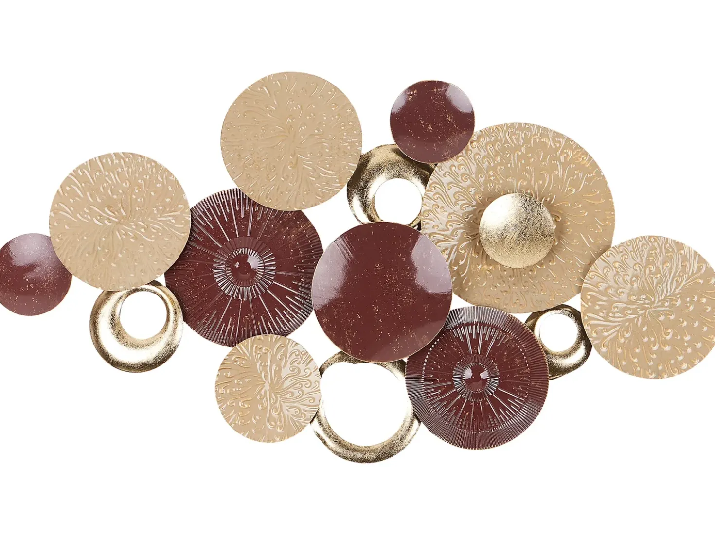 Decorazione da parete BROMINE Metallo 69 cm Oro