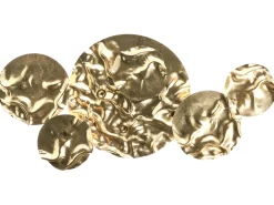 Decorazione da parete CALRY Metallo 43 cm Oro