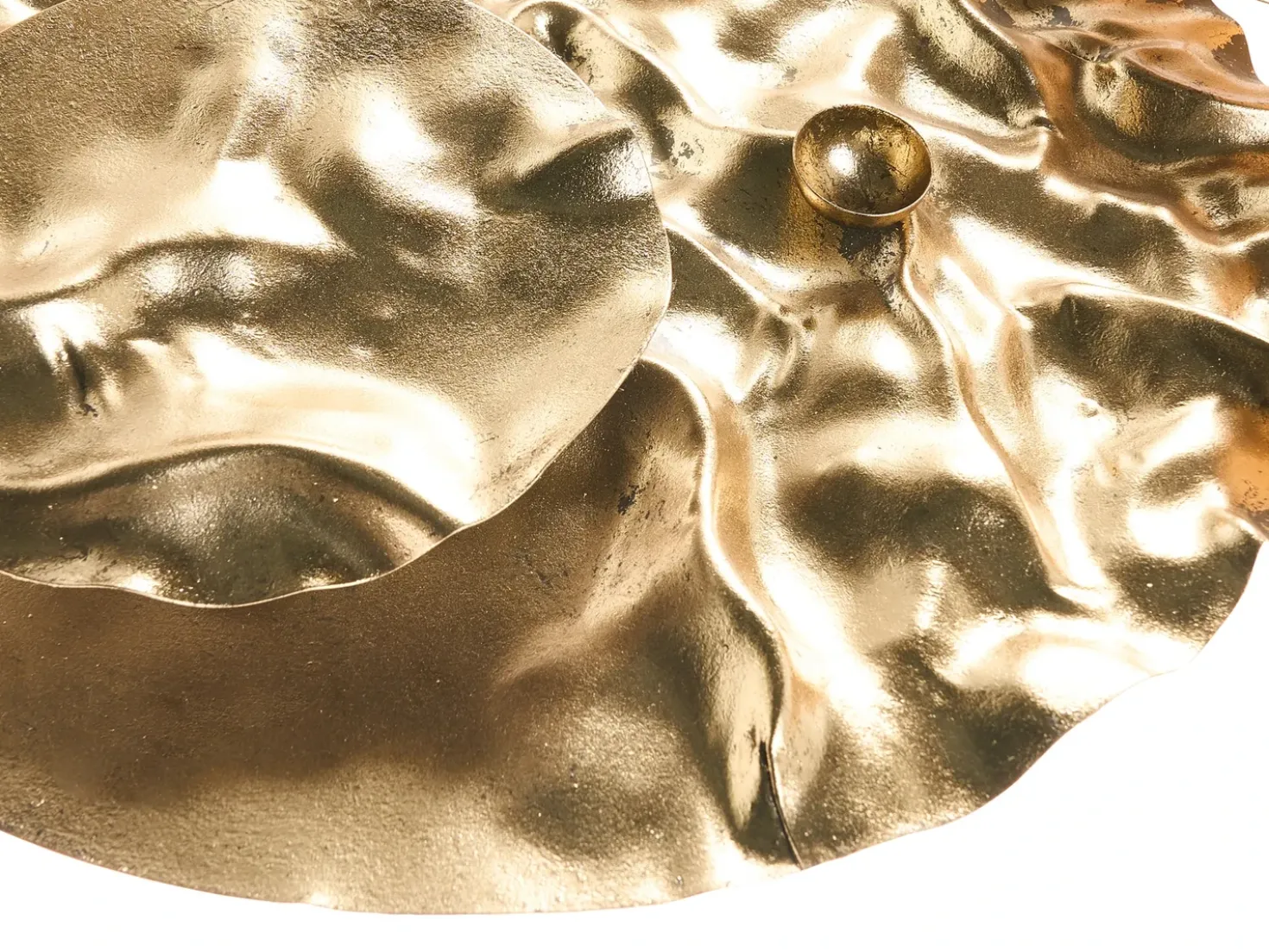 Decorazione da parete CALRY Metallo 43 cm Oro