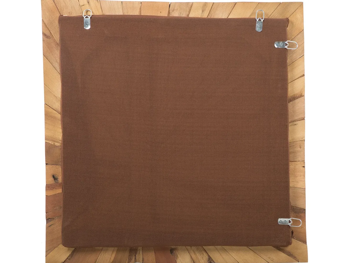 Decorazione da parete CANCUN Legno di teak 70 cm Marrone