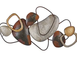 Decorazione da parete COBALT Metallo 50 cm Marrone