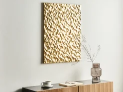 Decorazione da parete COIMBRA Metallo 79 cm Oro