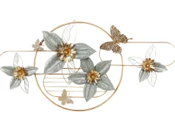 Decorazione da parete Fiore TANTALUM Metallo 59 cm Oro