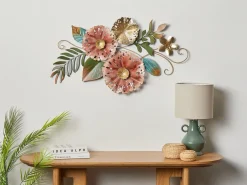 Decorazione da parete Fiore TECHNETIUM 50 cm Multicolore