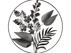 Decorazione da parete Fiore DUBNIUM Metallo 70 cm Verde