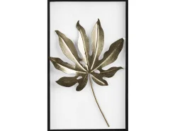 Decorazione da parete Foglia CURIUM Metallo 50 cm Multicolore