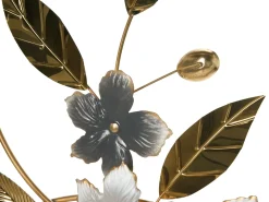 Decorazione da parete Foglia DYSPROSIUM Metallo 61 cm Oro