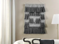 Decorazione da parete in tessuto JIWA Cotone 106 cm Grigio
