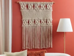 Decorazione da parete in tessuto LAHRI Cotone 118 cm Beige