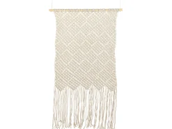 Decorazione da parete in tessuto OKARA Cotone 126 cm Beige