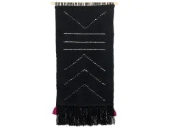 Decorazione da parete in tessuto PAKPATTAN Cotone 123 cm Nero