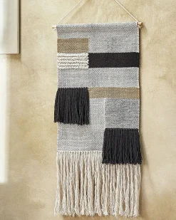 Decorazione da parete in tessuto HANGU Cotone 114 cm Beige