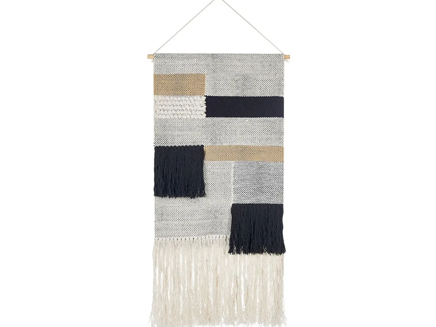 Decorazione da parete in tessuto HANGU Cotone 114 cm Beige