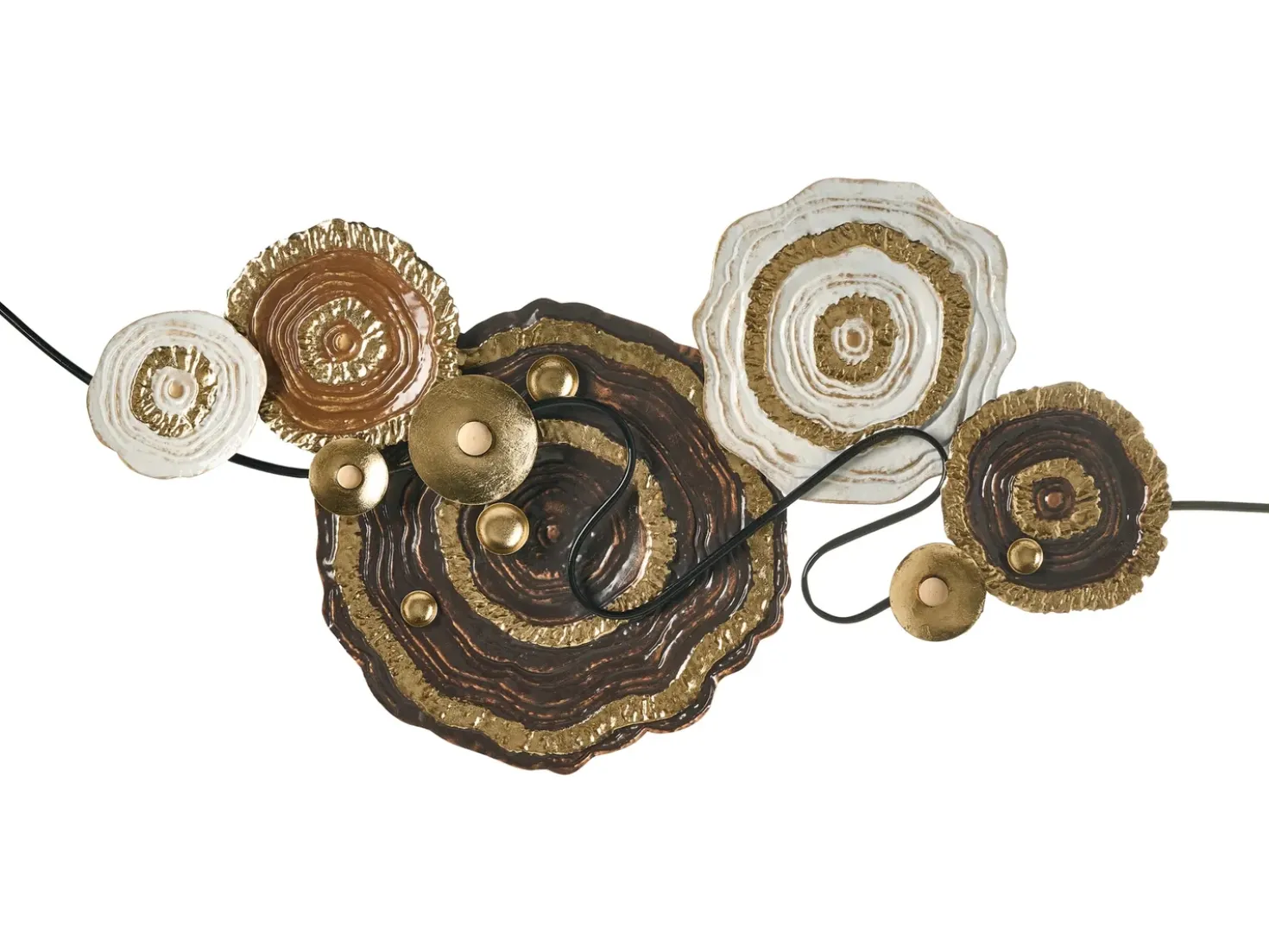 Decorazione da parete IRIDIUM Metallo 55 cm Multicolore