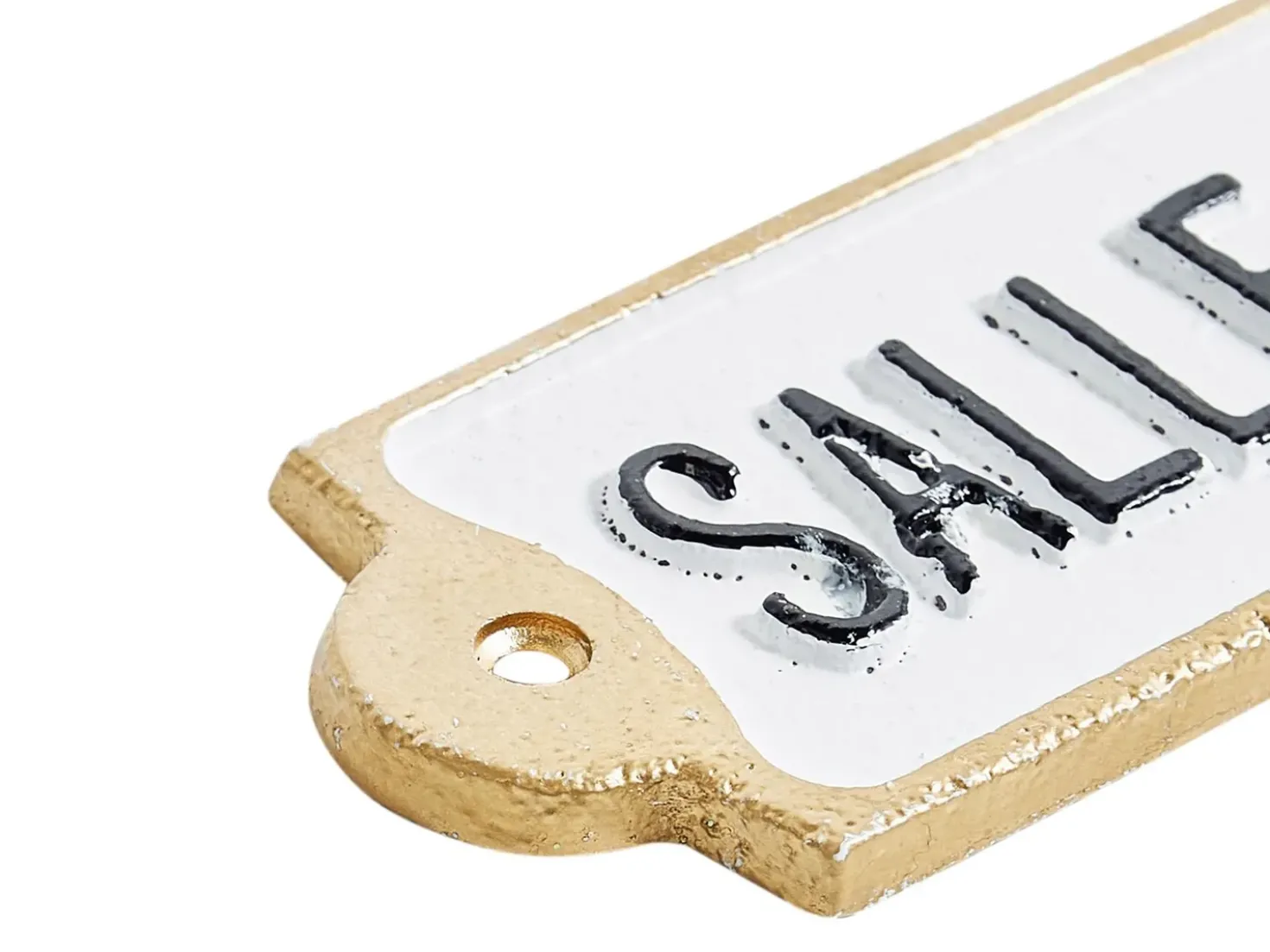 Decorazione da parete ISERE 6 cm Bianco